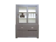 WW055-Shop Cupboard KWARTEL (grey plastic rails, SS hardwares)